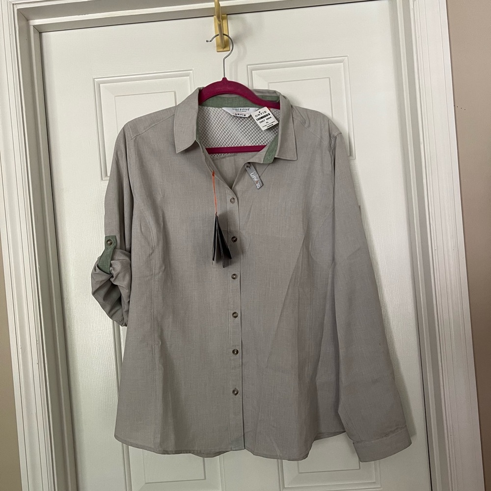 Orvis Women’s Insect Shield and Sun Protection long sleeve button down top
